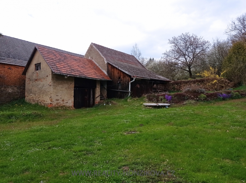 Prodej, zemědělské usedlosti, 3790m2, Kasejovice - Kladrubce, Plzeň -jih